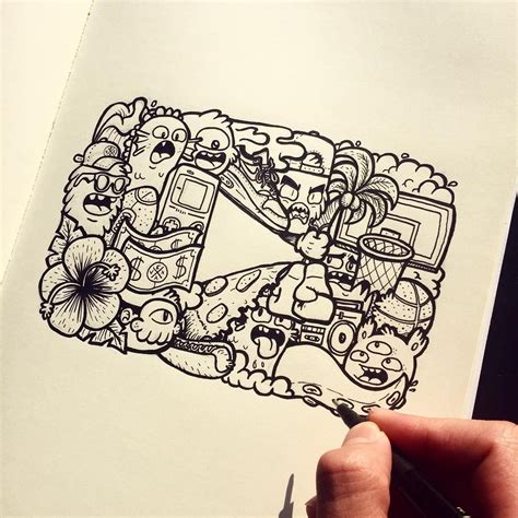 Instagram Doodle Drawings Doodle Art Doodle Art Drawing