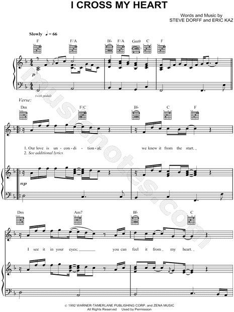 George Strait I Cross My Heart Sheet Music In F Major Transposable Download And Print Sku