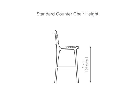 Standard Chair And Table Heights In The Uk Grain And Frame