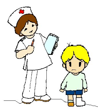 Enfermera joven señalando el dedo índice hacia arriba, guiando la información, con un portapapeles, aislado en fondo blanco. INTERNET EN ENFERMERÍA: enfermeria