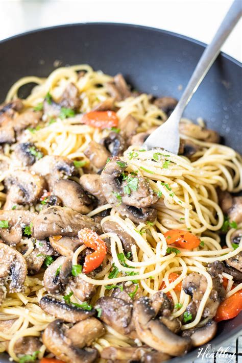 Mushroom Pasta Recipe-Healthy Life Trainer - Foodgoggle