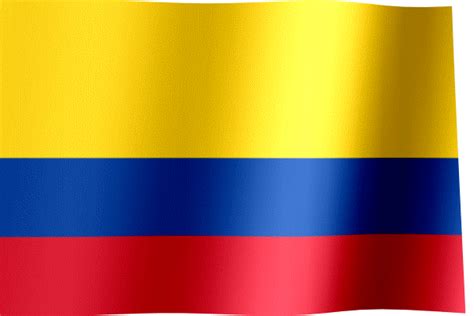 Colombia Flag  All Waving Flags