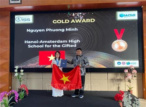 Hanoi Students Win Gold Medals At International Applied Chemistry