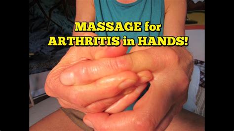 Arthritis Pain Relief Hands And Fingers Massage Exercises Youtube