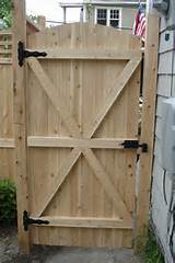 Wood Fence Gate Lock