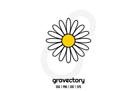 Daisy SVG Gravectory