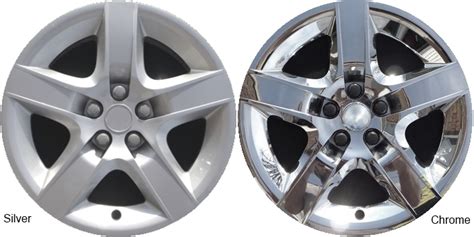 Parts And Accessories 2010 2011 16 Dodge Journey Silver Bolt On Hubcaps