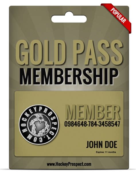 Gold Pass Membership