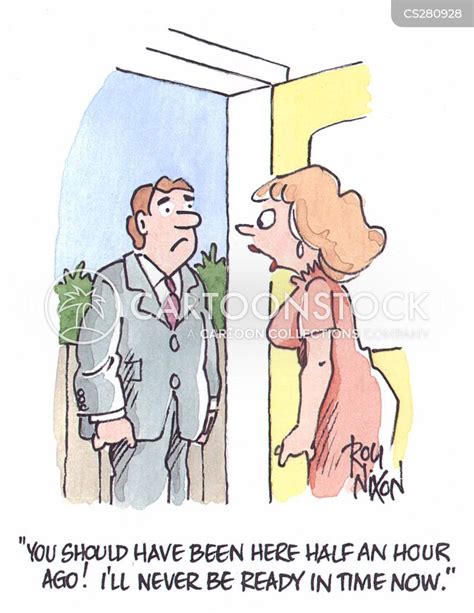 Fashionably Late Cartoons And Comics Funny Pictures From Cartoonstock