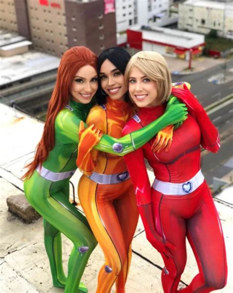 Totally Spies Cosplay Costumes Clover Ewing Samantha Simpson Etsy
