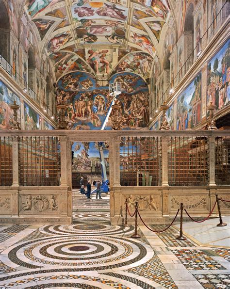 During the pontificate of the pope, a group of the frescoes of the sistine chapel had several interventions prior to the restoration process started in 1980. Preserving the Sistine Chapel Is a Never-Ending Task. See ...