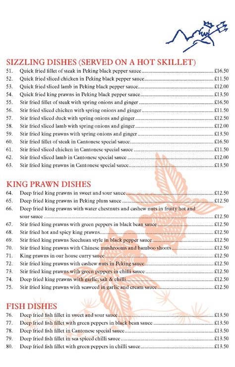King Neptune Chinese Restaurant Newcastle Upon Tynes Full Menu Online