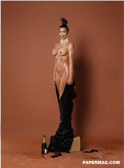 Kim Kardashian Nude In Paper Magazine Hq Imgur
