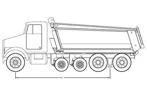 Dump Truck Dimensions Chart