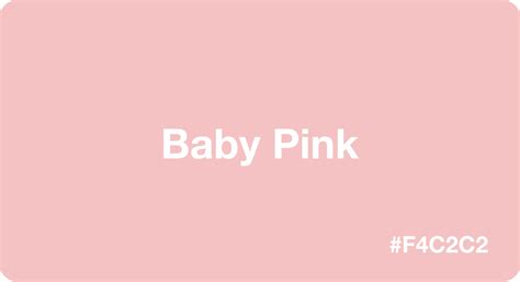 Baby Pink Color Hex Code