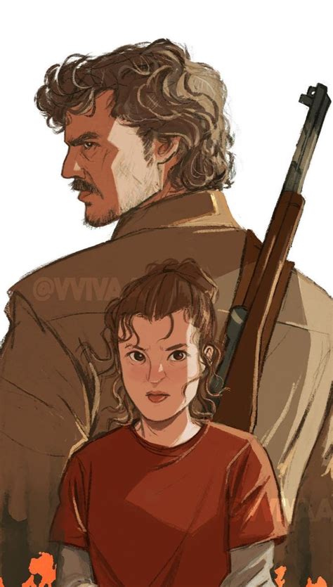 Edge Of The Universe Joel And Ellie Cool Art Drawings The Last Of Us