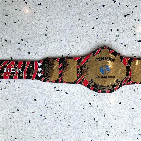 Shawn Michaels Autographed Signature Series Championship Replica Title