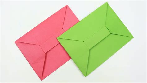 How To Make A Paper Envelope Diy Easy Origami Envelope Tutorial