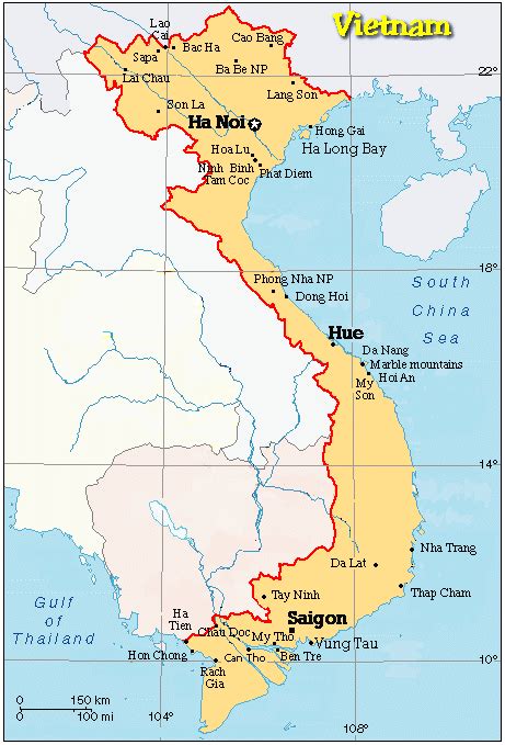 Vietnam Photos Map