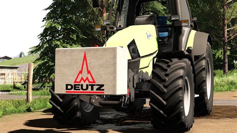 Deutzgewicht V10 Fs19 Landwirtschafts Simulator 19 Mods Ls19 Mods