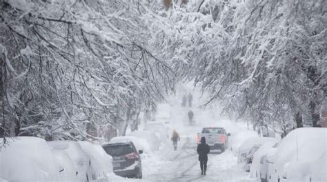 Heavy Snowfall Continues All Over United States