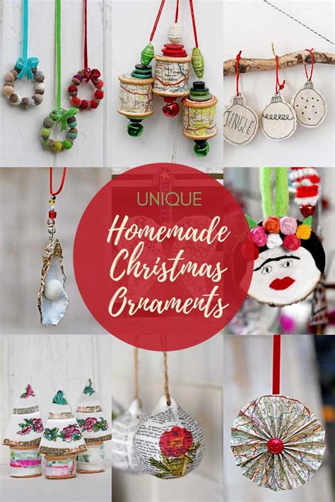 Create Your Own Unique And Affordable Homemade Christmas Ornaments With
