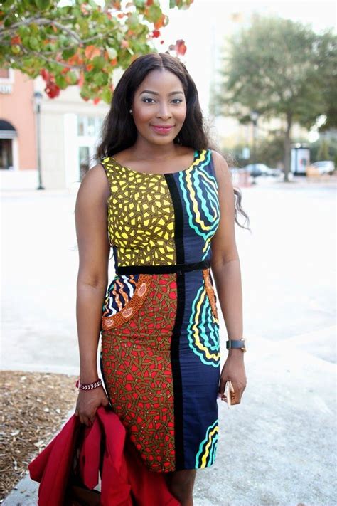 This page is about modele robe pagne ivoirien,contains ivoiriennes en pagne,mode robe pagne ivoirien,la folie du wax: Inspiration - Robe multi imprimée Agathe Irony of Ashi | Model robe en pagne, Mode africaine ...