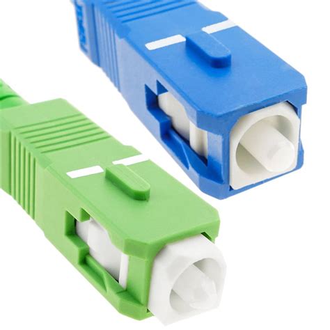 Sc Pc To Sc Apc Fiber Optic Cable Single Mode M Cablematic