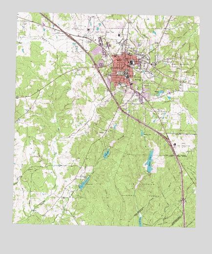 Huntsville Tx Topographic Map Topoquest