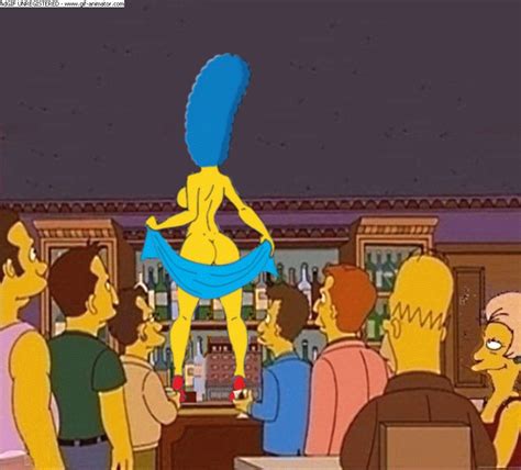Rule 34 Animated Edna Krabappel Female Homer Simpson Human Male Marge Simpson The Simpsons