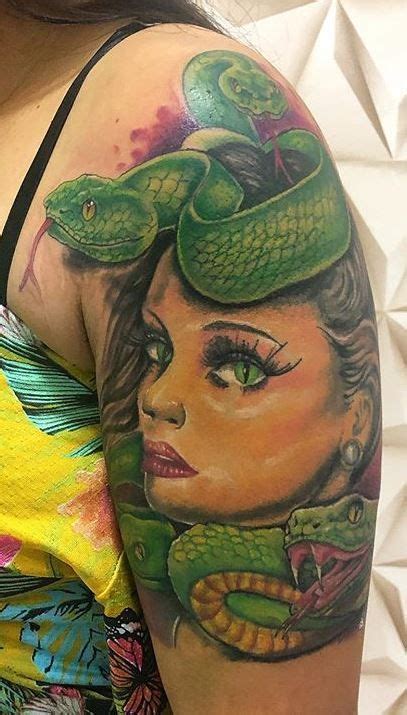 Beautiful Medusa Tattoos Youll Need To See Tattoo Me Now