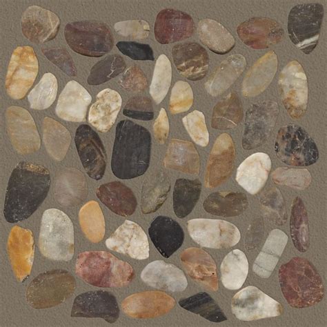 Shaw Cs13l 00200 Pebble Sliced Flat Mosaic 12 X 12