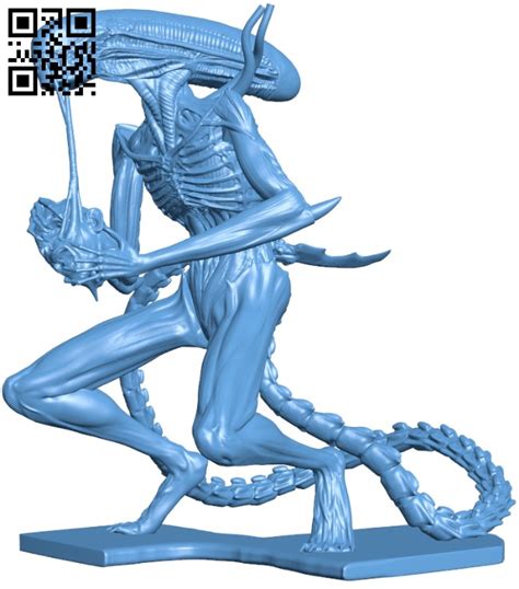 Alien Xenomorph H009661 File Stl Free Download 3d Model For Cnc And