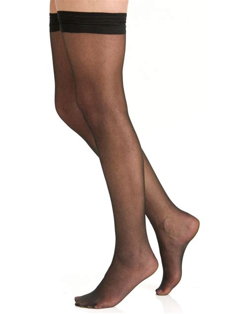 All Day Sheer Thigh High Stockings With Invisible Toe 1590 Berkshire