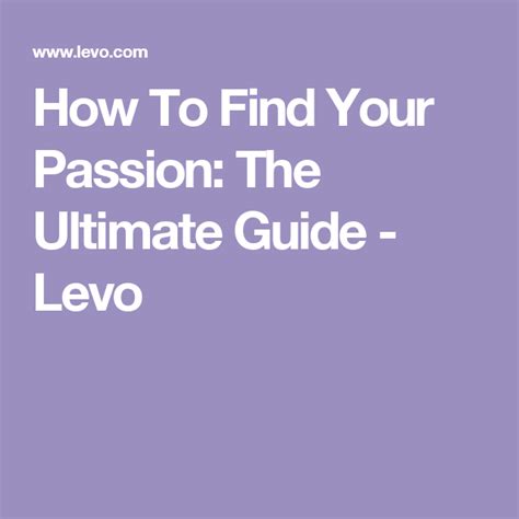 How To Find Your Passion The Ultimate Guide Finding Yourself Passion Struggling