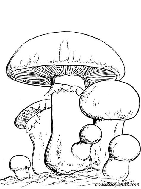 It is perfect for grown up children since there is a lot to color in this one. Free Mushroom Coloring Pages at GetColorings.com | Free ...