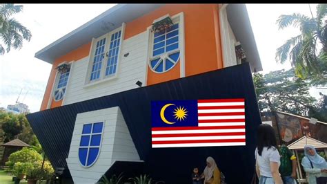 wisata rumah terbalik  malaysiaisi  rumah terbalik
