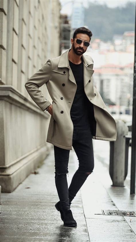 5 coolest long coat outfits for men longcoat outfits mensfashion streetstyle men coat outfit
