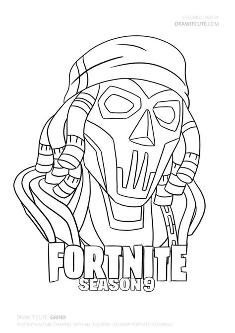 Fortnite Skins Season 9 Coloring Pages