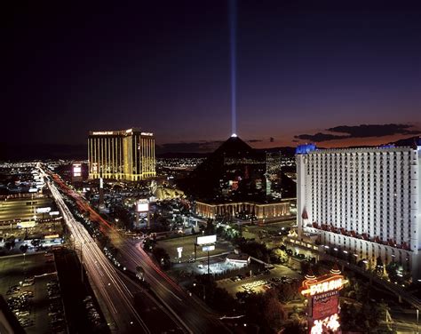 Aerial View Of Las Vegas Strip At Night Usa Nevada Free Image Download