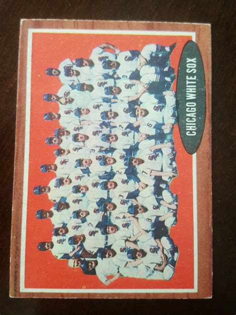 1962 Topps 113 Chicago White Sox Team Ex Nm Fox Pierce Wynn Ebay