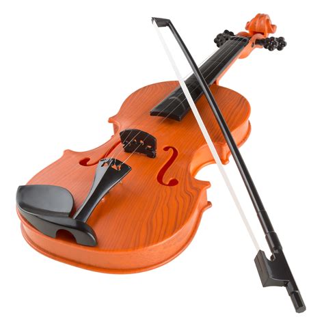 Kids Toy Violin With 4 Adjustable Strings And Bow Musical Sounds