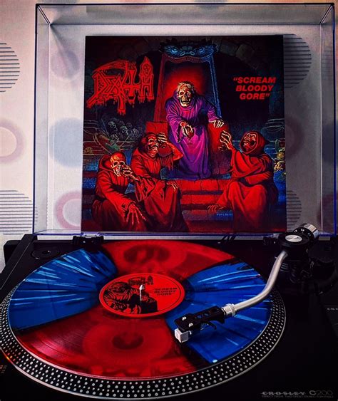 Death Scream Bloody Gore Vinyl Photo Metal Kingdom