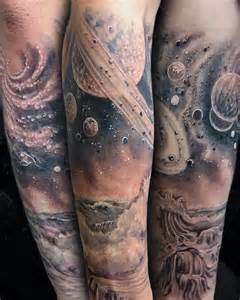 Planets Tattoo Sleeve