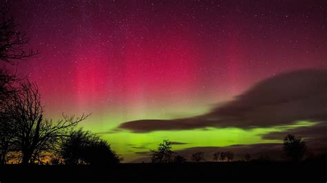 Northern Lights Seen From Isle Of Man Timelapse Video Travel The