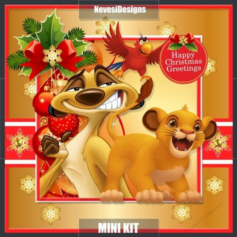 Christmas Lion King 4 Cup9767792073 Craftsuprint