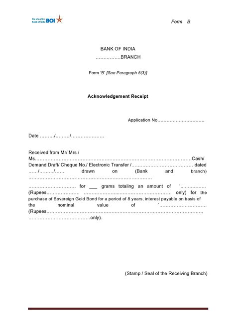 30 Best Acknowledgement Receipt Templates And Letters