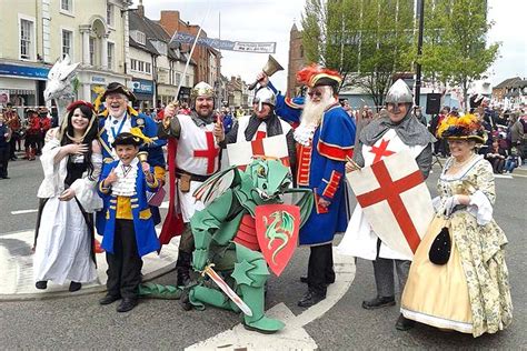 But the excitement waned towards the end of the 18th century when england unified with scotland on may 1, 1707. St George's Day Celebrations, 20 April 2019, Newport ...