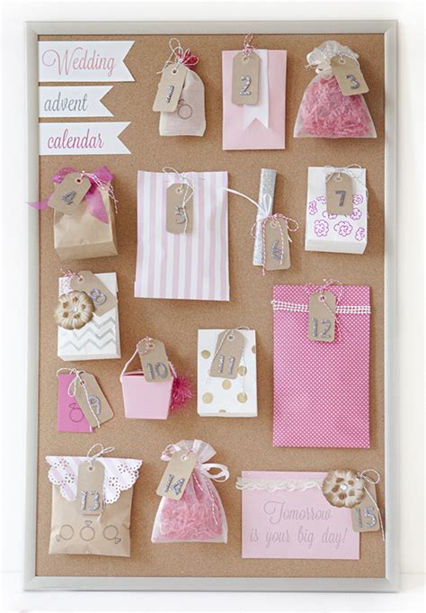 See more ideas about wedding calendar, wedding, calendar. 12+ Things to Include in Your Wedding Advent Calendar ...