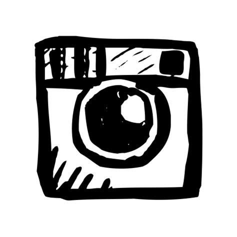 Hand Drawn Instagram Icon At Collection Of Hand Drawn
